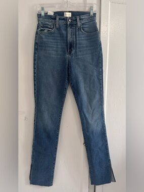 Favorite Daughter High-Rise Straight Leg Jeans
